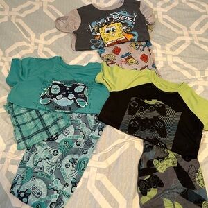 Set of 3 Boys Pajama Sets